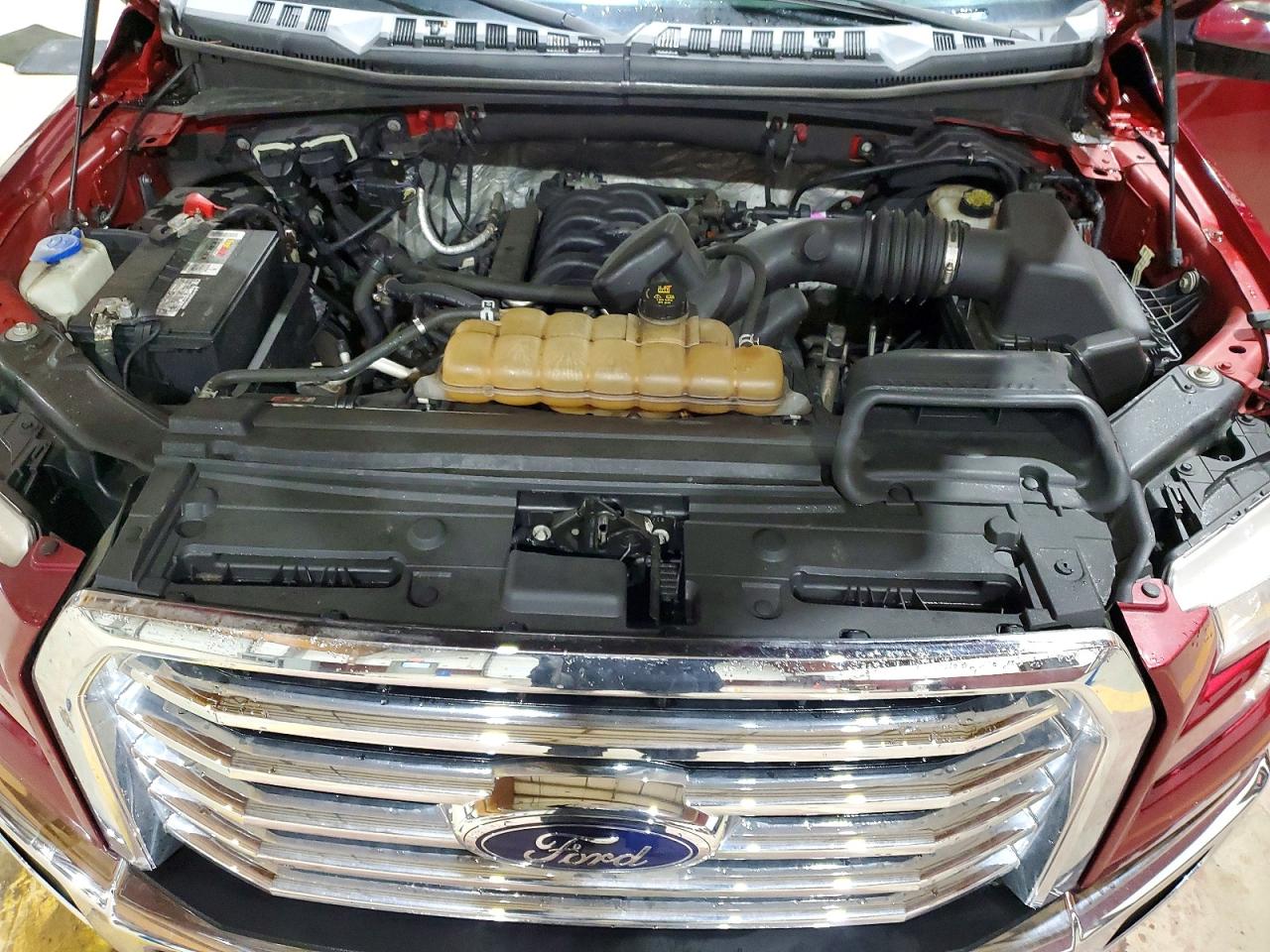 2015 Ford F150 Supercrew Red vin: 1FTEW1EF1FFA22800