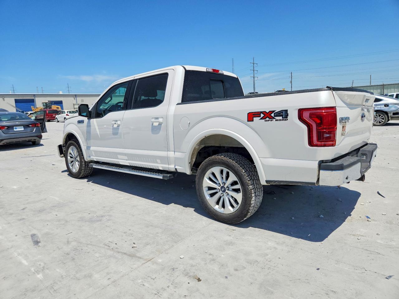 2015 Ford F150 Supercrew White vin: 1FTEW1EF1FFA28998