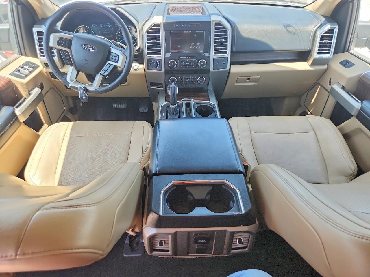 2015 Ford F150 Supercrew White vin: 1FTEW1EF1FFA28998