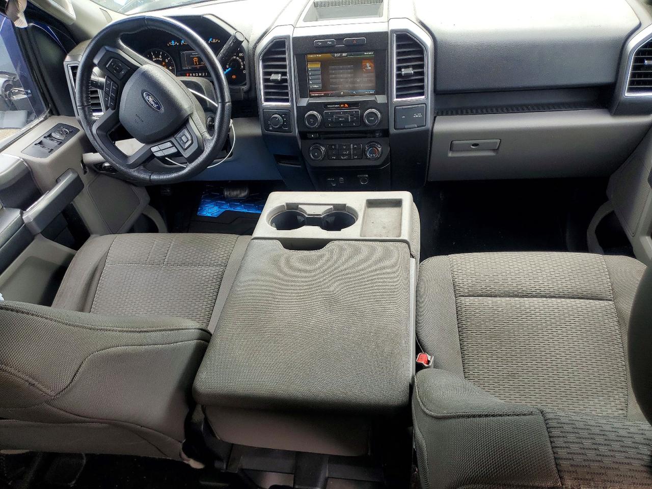 2015 Ford F150 Supercrew Blue vin: 1FTEW1EF1FFA78039