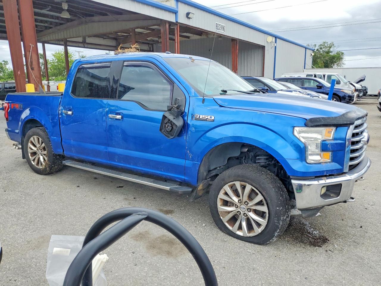 2015 Ford F150 Supercrew Blue vin: 1FTEW1EF1FFA78039