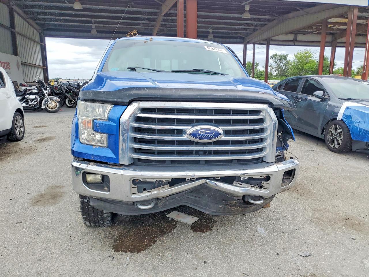 2015 Ford F150 Supercrew Blue vin: 1FTEW1EF1FFA78039