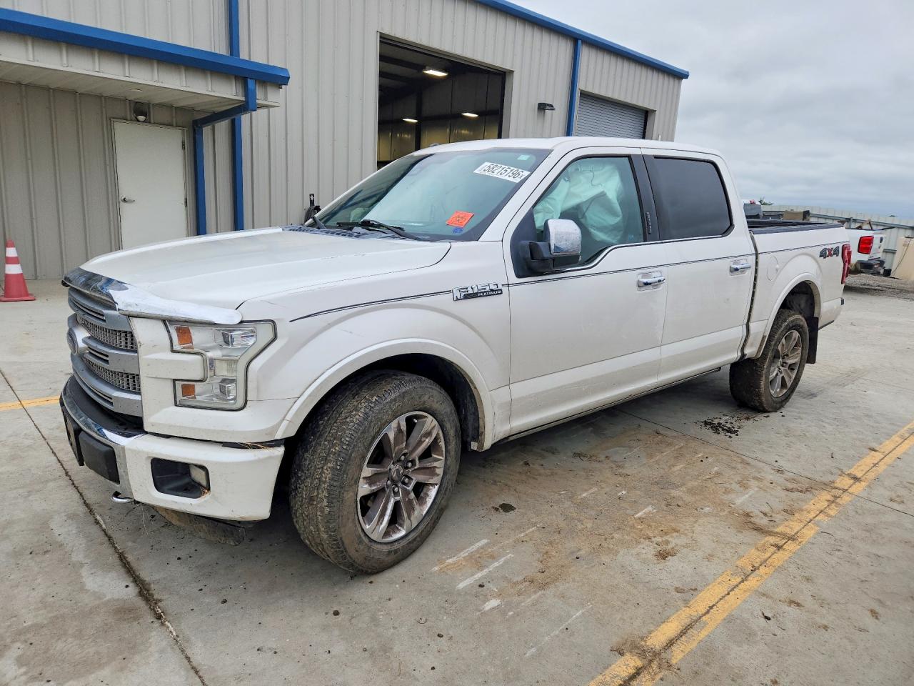 2015 Ford F150 Supercrew White vin: 1FTEW1EF1FFB19723