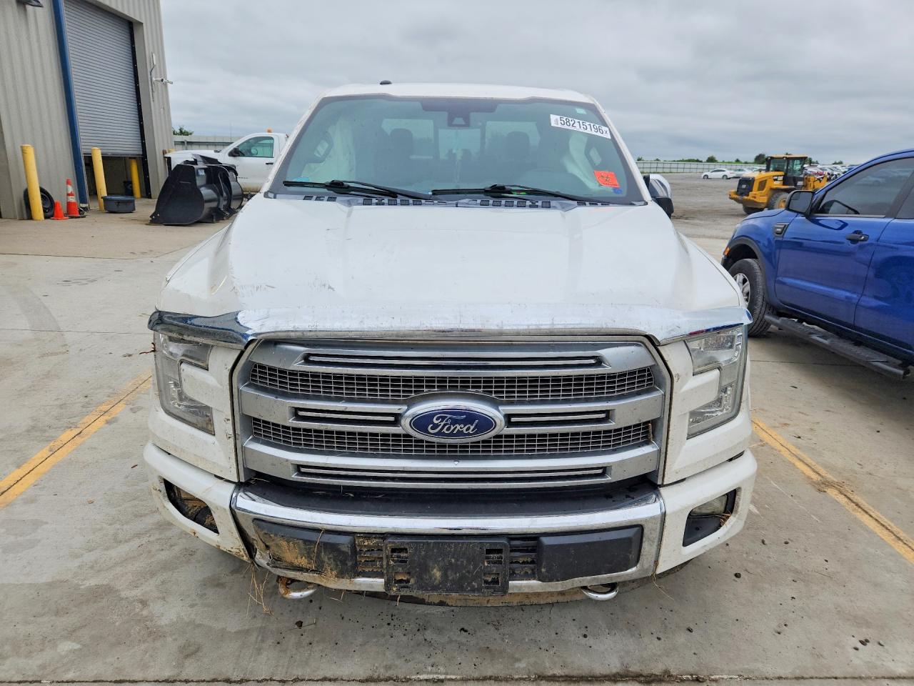 2015 Ford F150 Supercrew White vin: 1FTEW1EF1FFB19723
