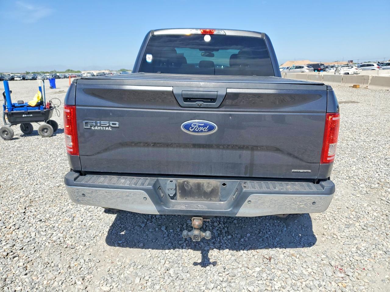 2015 Ford F150 Supercrew Black vin: 1FTEW1EF1FFC57858
