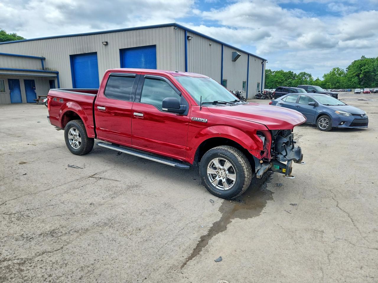 2015 Ford F150 Supercrew Бордовый vin: 1FTEW1EF1FFC92254