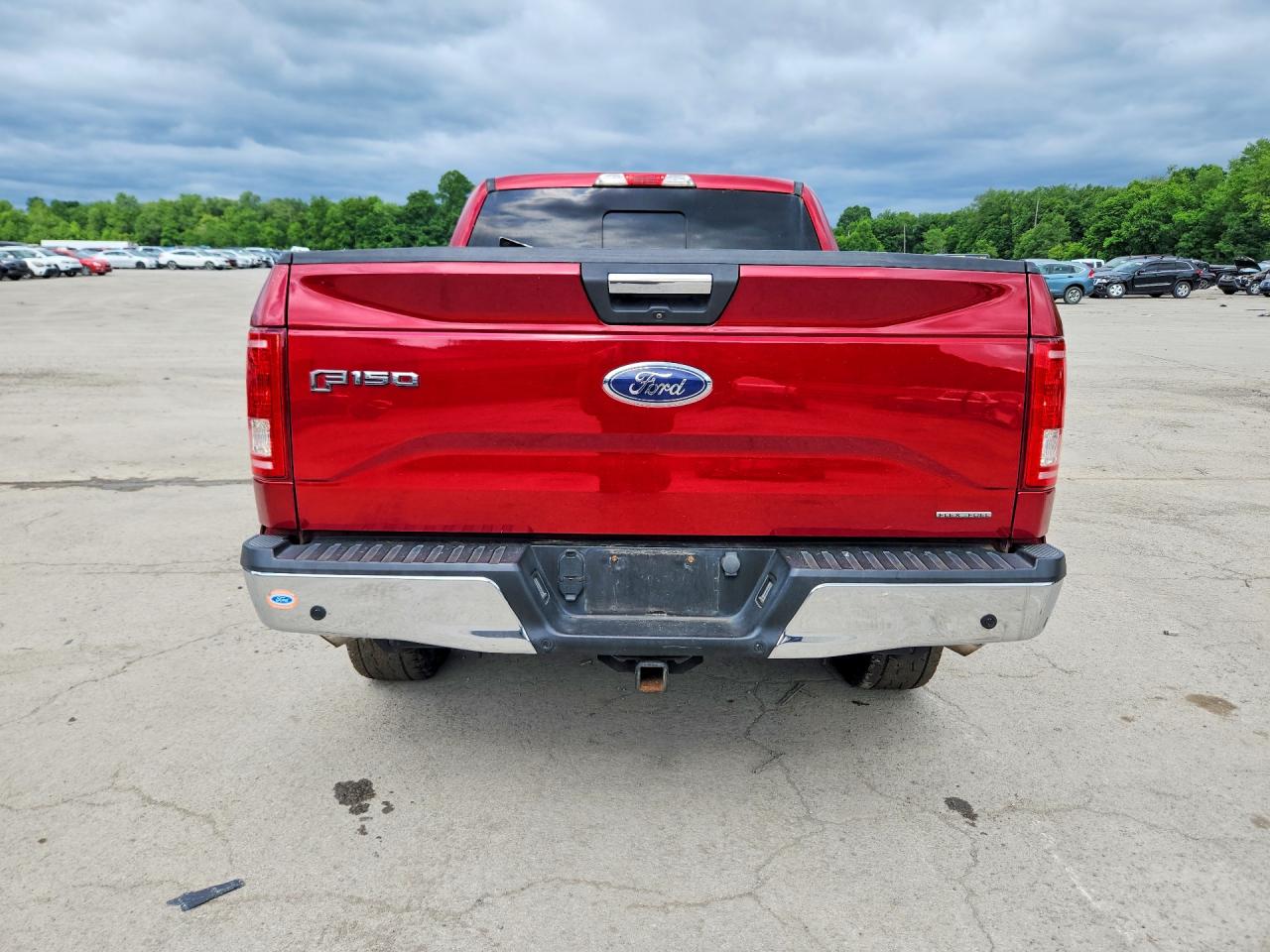 2015 Ford F150 Supercrew Бордовый vin: 1FTEW1EF1FFC92254