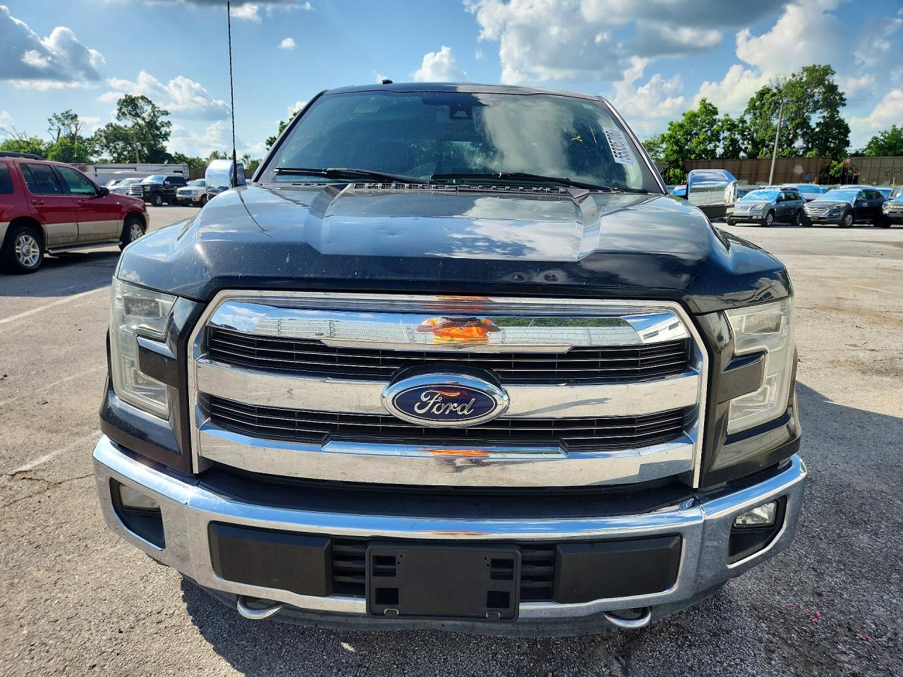 2015 Ford F150 Supercrew Black vin: 1FTEW1EF1FKD08069