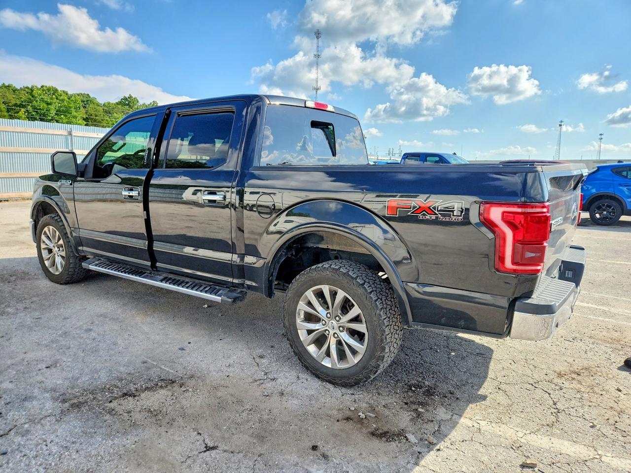 2015 Ford F150 Supercrew Black vin: 1FTEW1EF1FKD08069