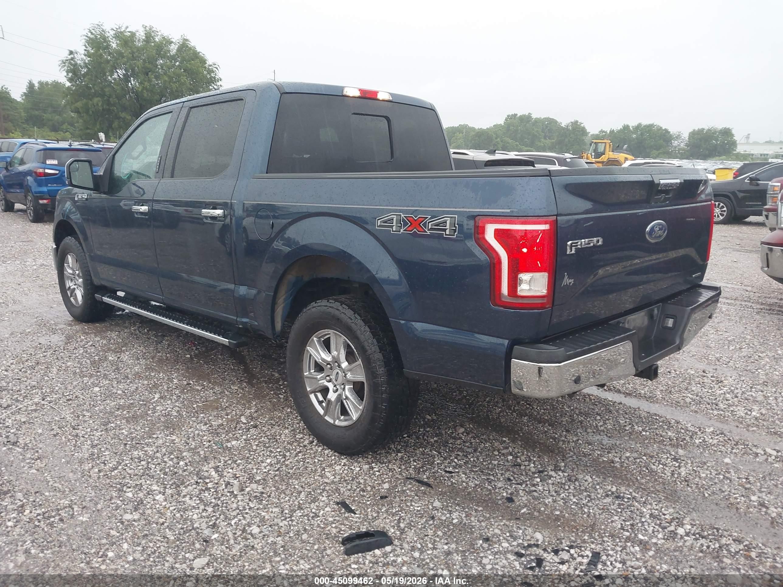 2015 Ford F-150 Xlt Blue vin: 1FTEW1EF1FKD32971