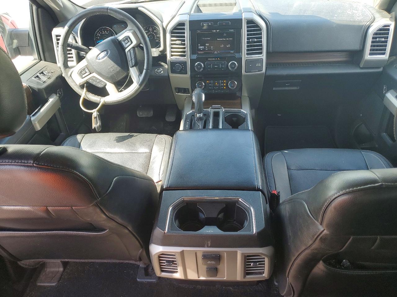 2015 Ford F150 Supercrew Red vin: 1FTEW1EF1FKD46465