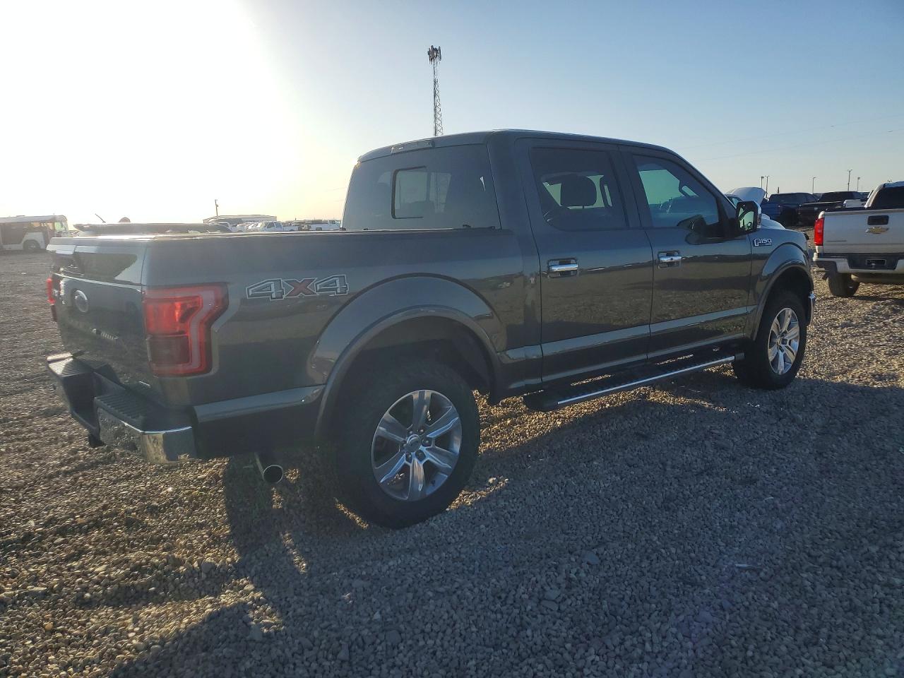 2015 Ford F150 Supercrew Gray vin: 1FTEW1EF1FKE03487