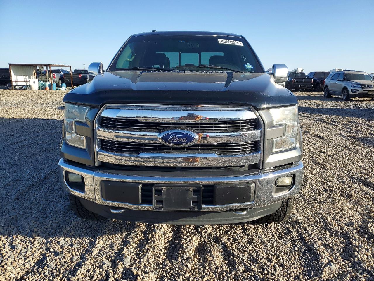 2015 Ford F150 Supercrew Gray vin: 1FTEW1EF1FKE03487
