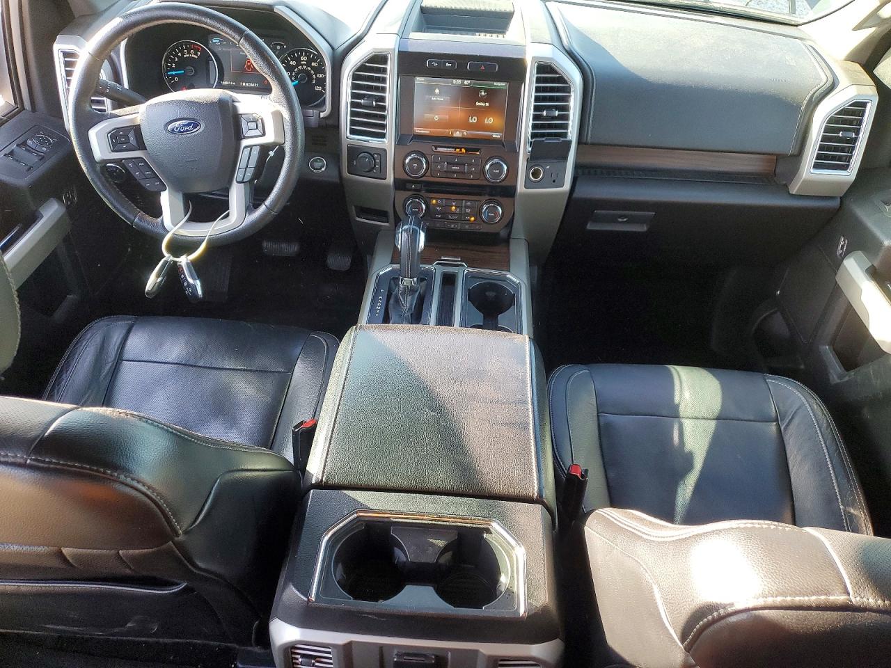 2015 Ford F150 Supercrew Gray vin: 1FTEW1EF1FKE03487