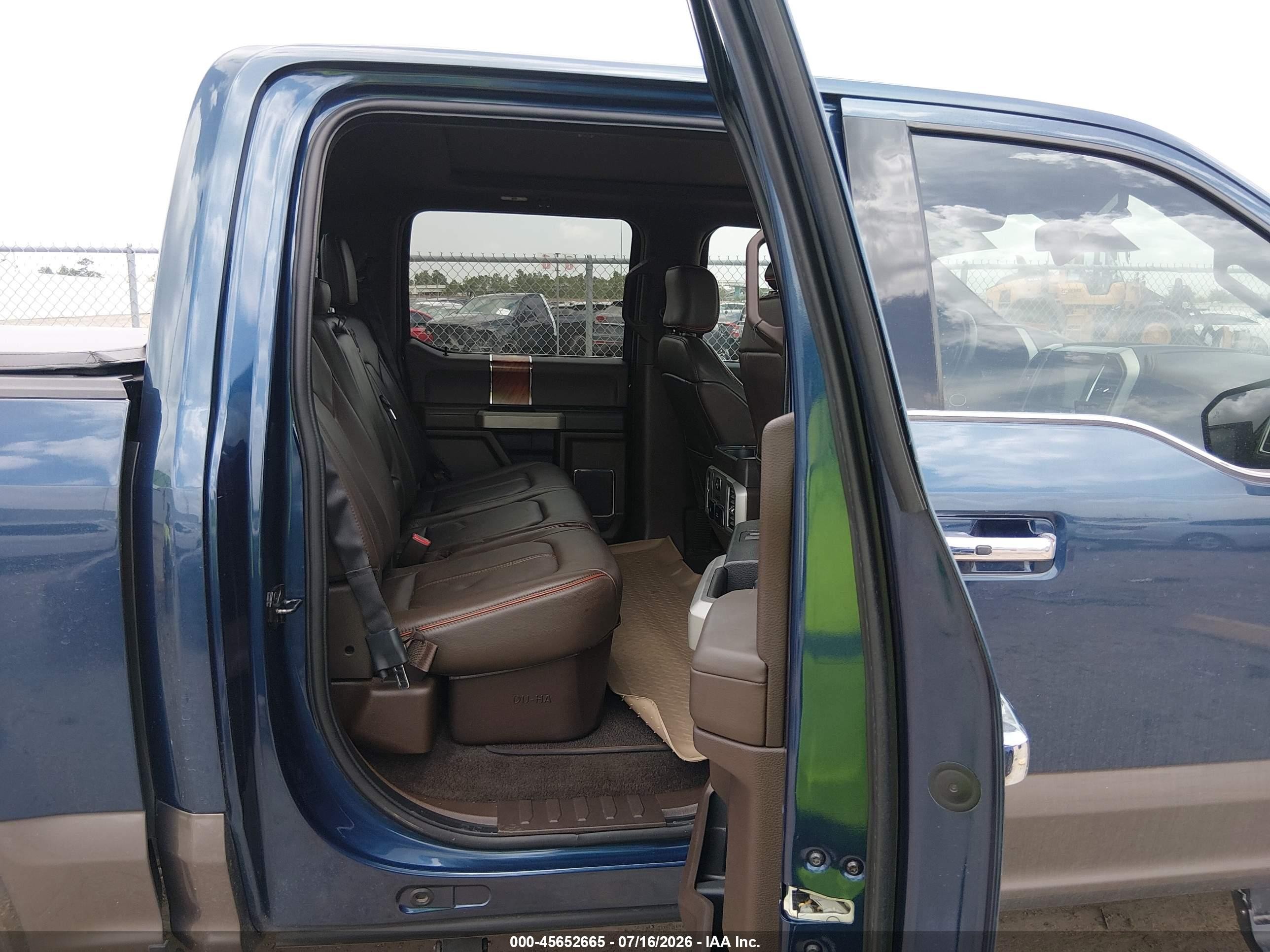 2017 Ford F-150 King Ranch Blue vin: 1FTEW1EF1HFA09757