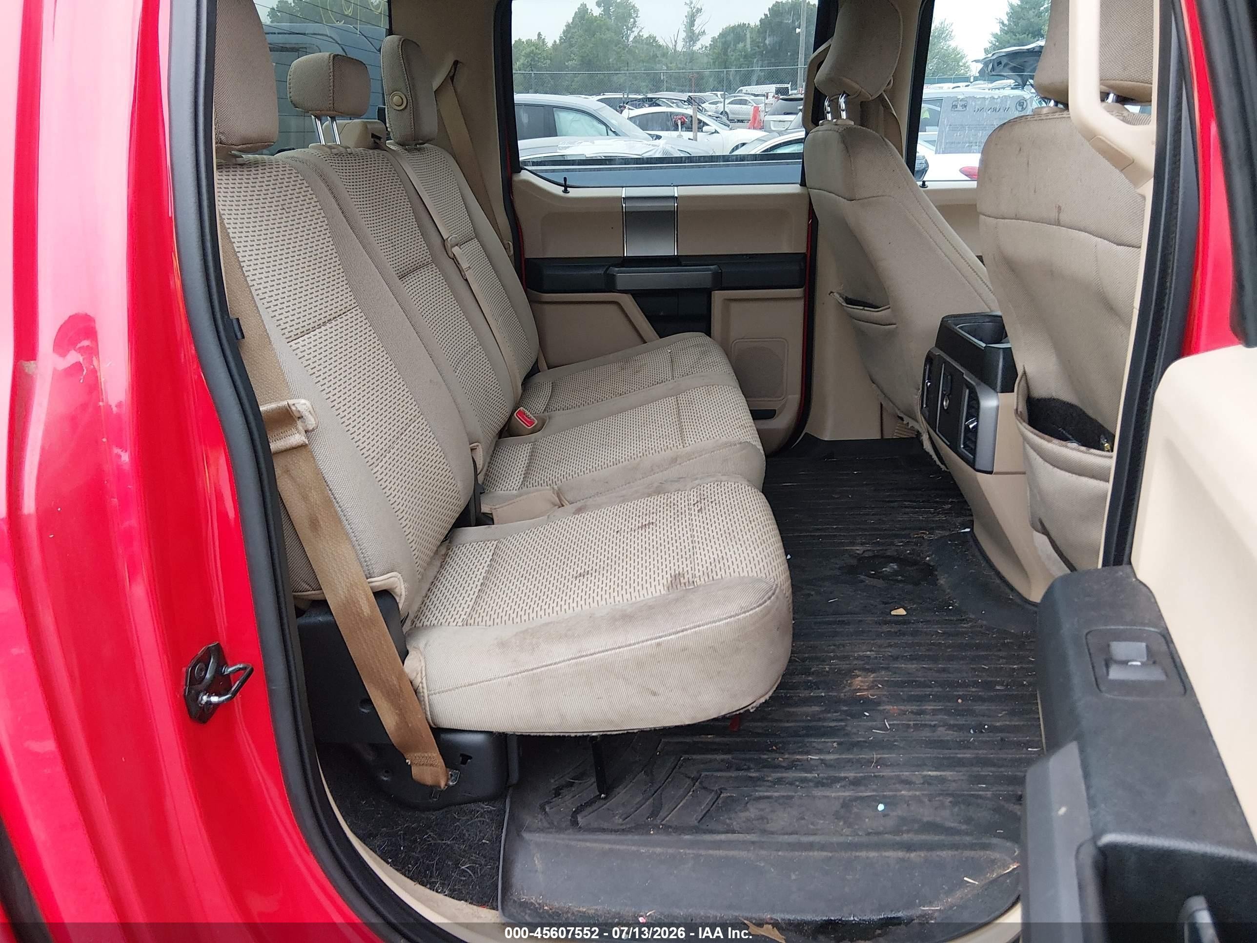 2015 Ford F-150 Xlt Red vin: 1FTEW1EF2FFA09537