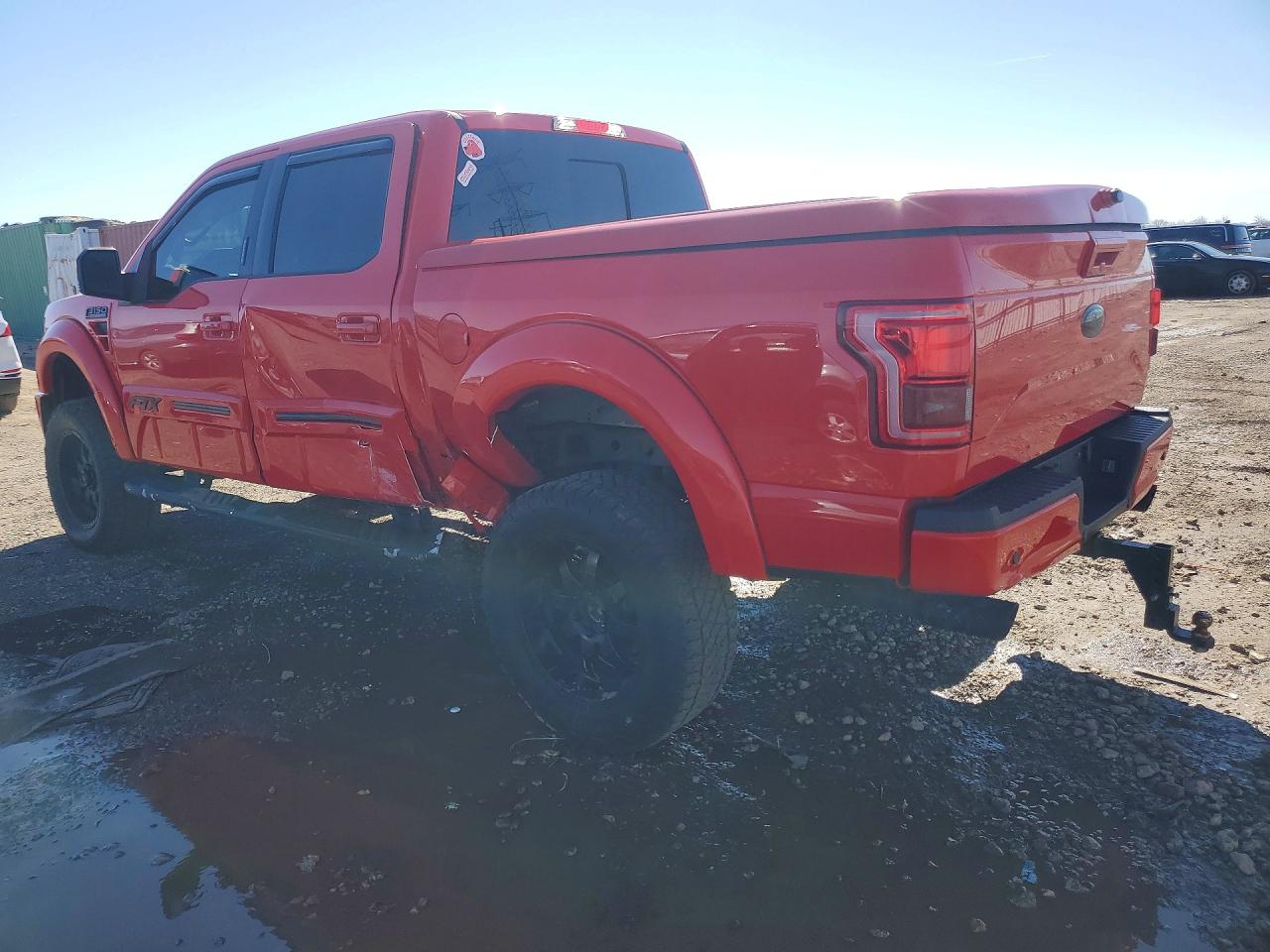 2015 Ford F150 Supercrew Red vin: 1FTEW1EF2FFA20845