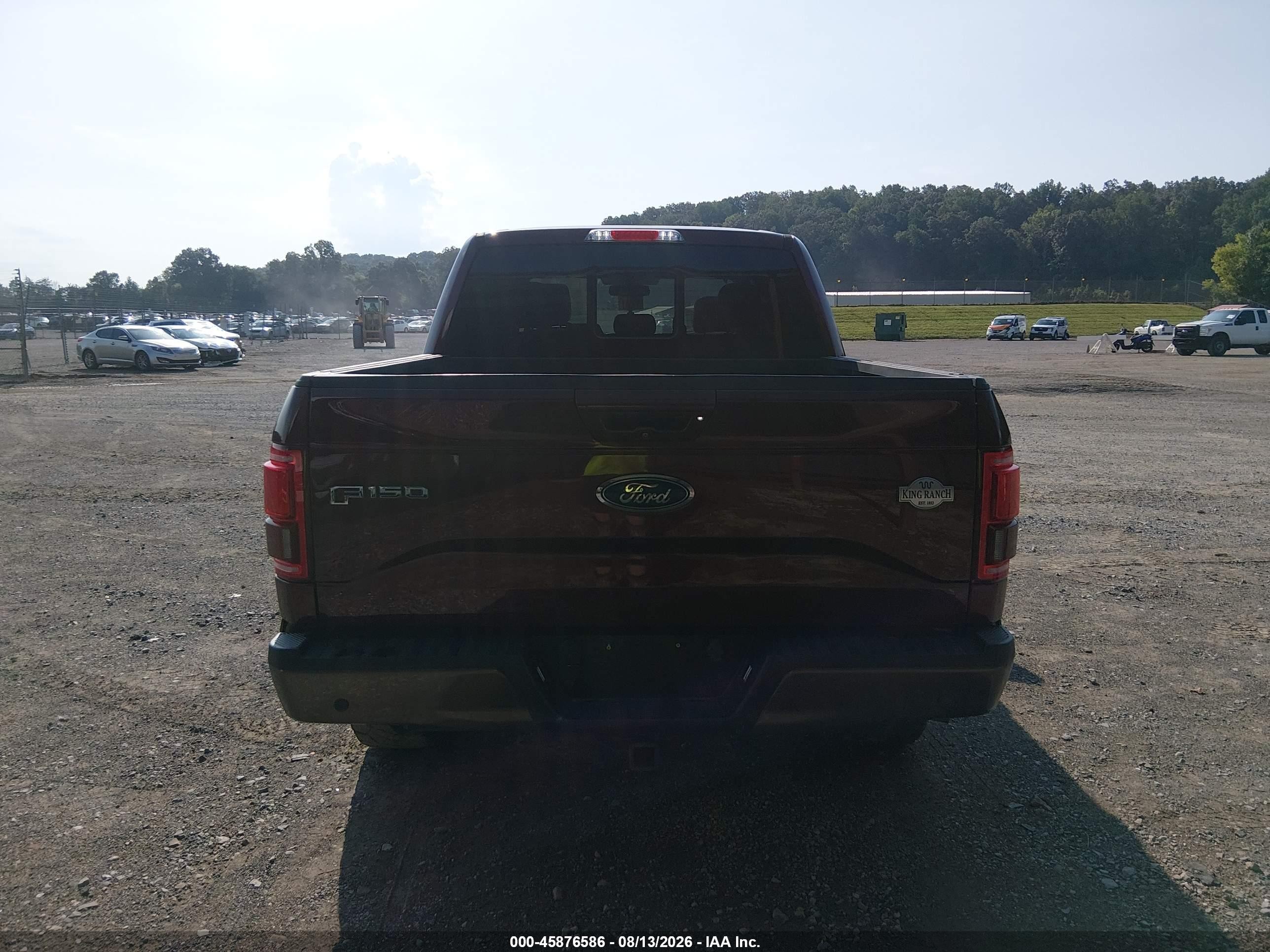2015 Ford F-150 King Ranch Бордовый vin: 1FTEW1EF2FFA29061
