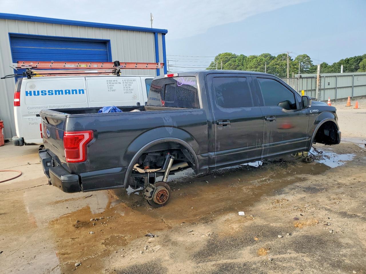 2015 Ford F150 Supercrew Black vin: 1FTEW1EF2FFA36270