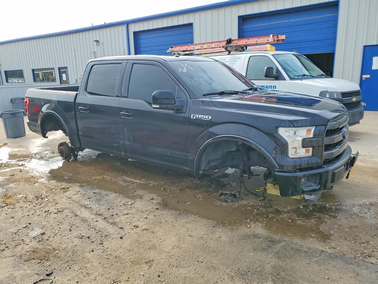 2015 Ford F150 Supercrew Black vin: 1FTEW1EF2FFA36270