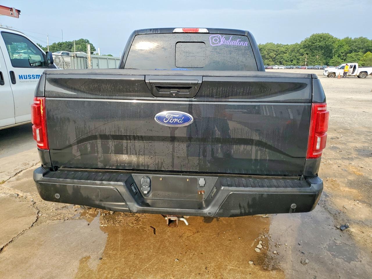 2015 Ford F150 Supercrew Black vin: 1FTEW1EF2FFA36270