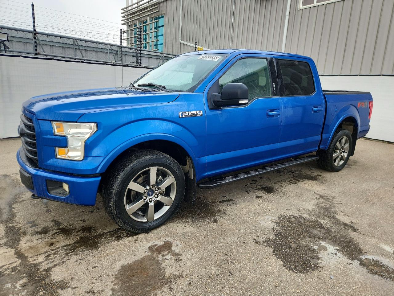 2015 Ford F150 Supercrew Blue vin: 1FTEW1EF2FFA45244