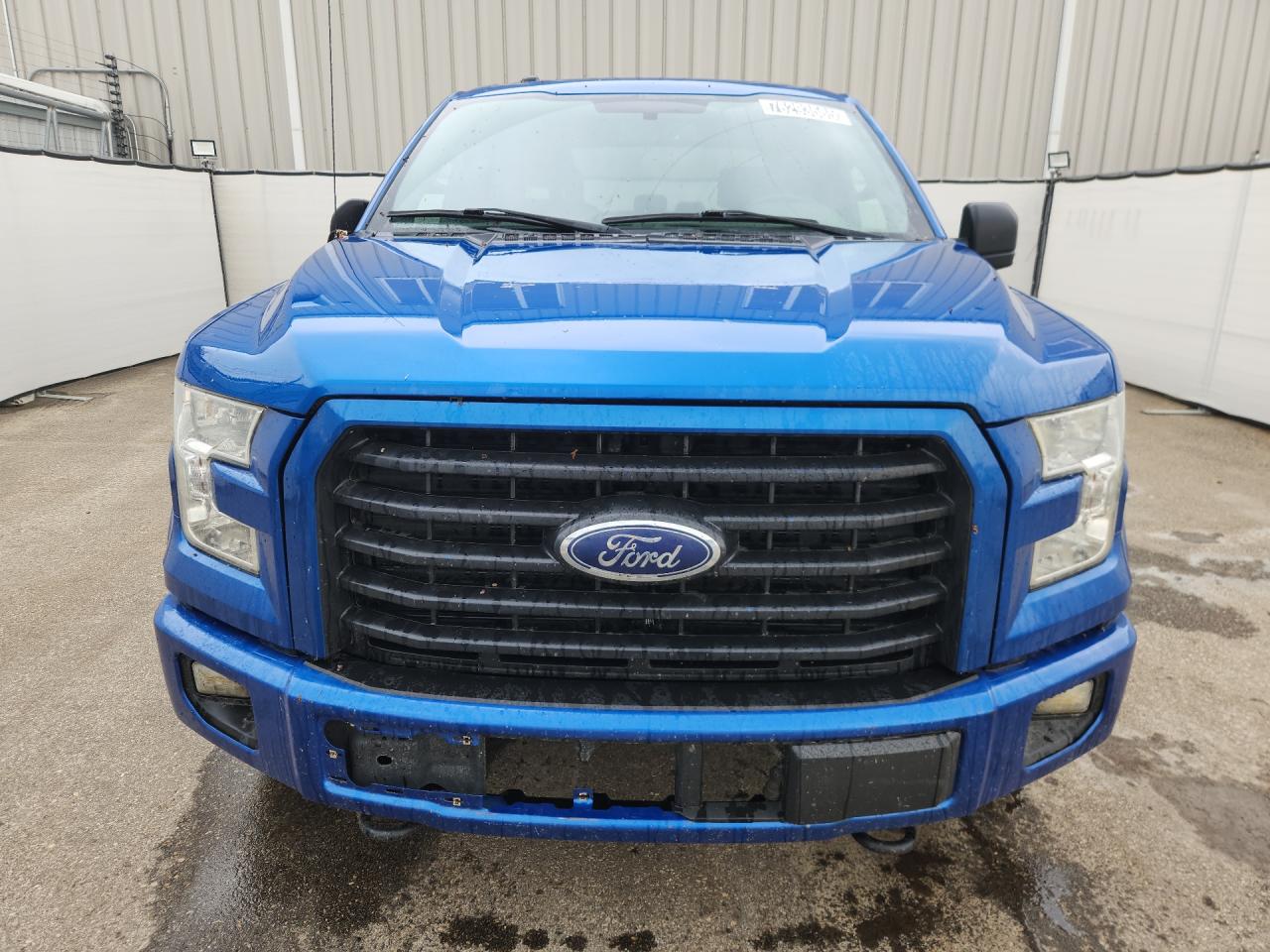 2015 Ford F150 Supercrew Blue vin: 1FTEW1EF2FFA45244 Damage: Left Head Lamp, Faded, Repair Required