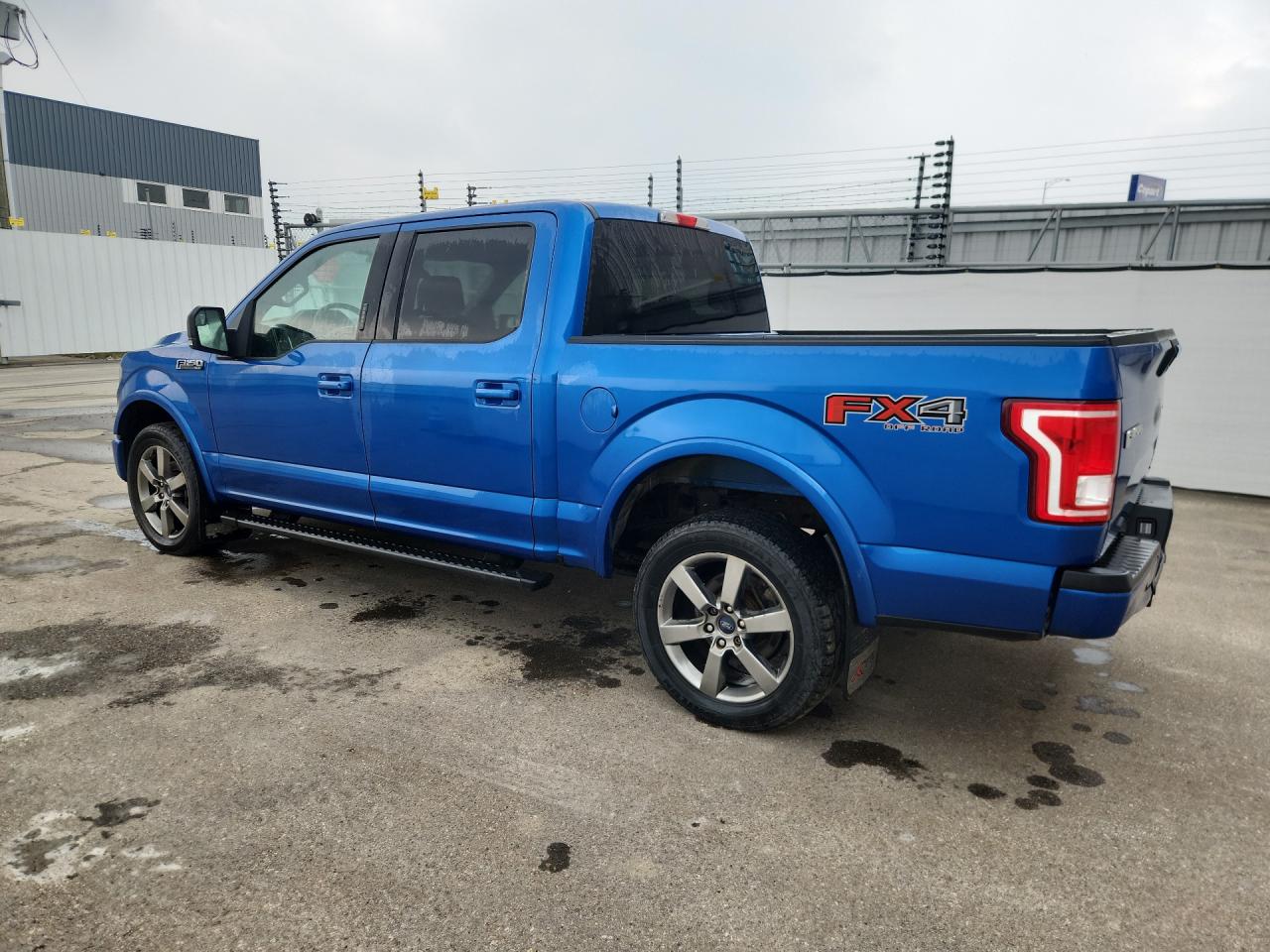 2015 Ford F150 Supercrew Blue vin: 1FTEW1EF2FFA45244 Damage: Left Rear Tire, Worn, Replacement Required