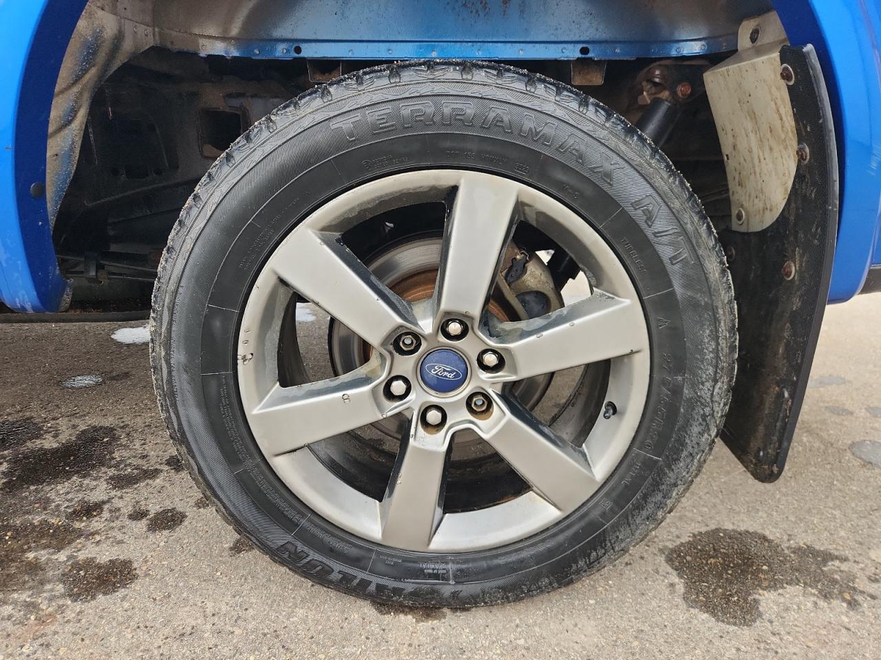 2015 Ford F150 Supercrew Blue vin: 1FTEW1EF2FFA45244 Damage: Left Rear Wheel, Chipped, 3