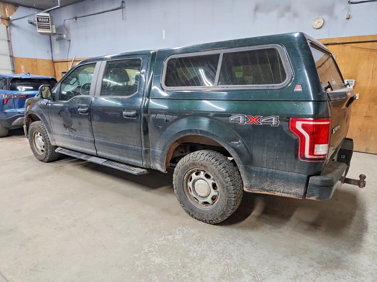 2015 Ford F150 Supercrew Green vin: 1FTEW1EF2FFA75988