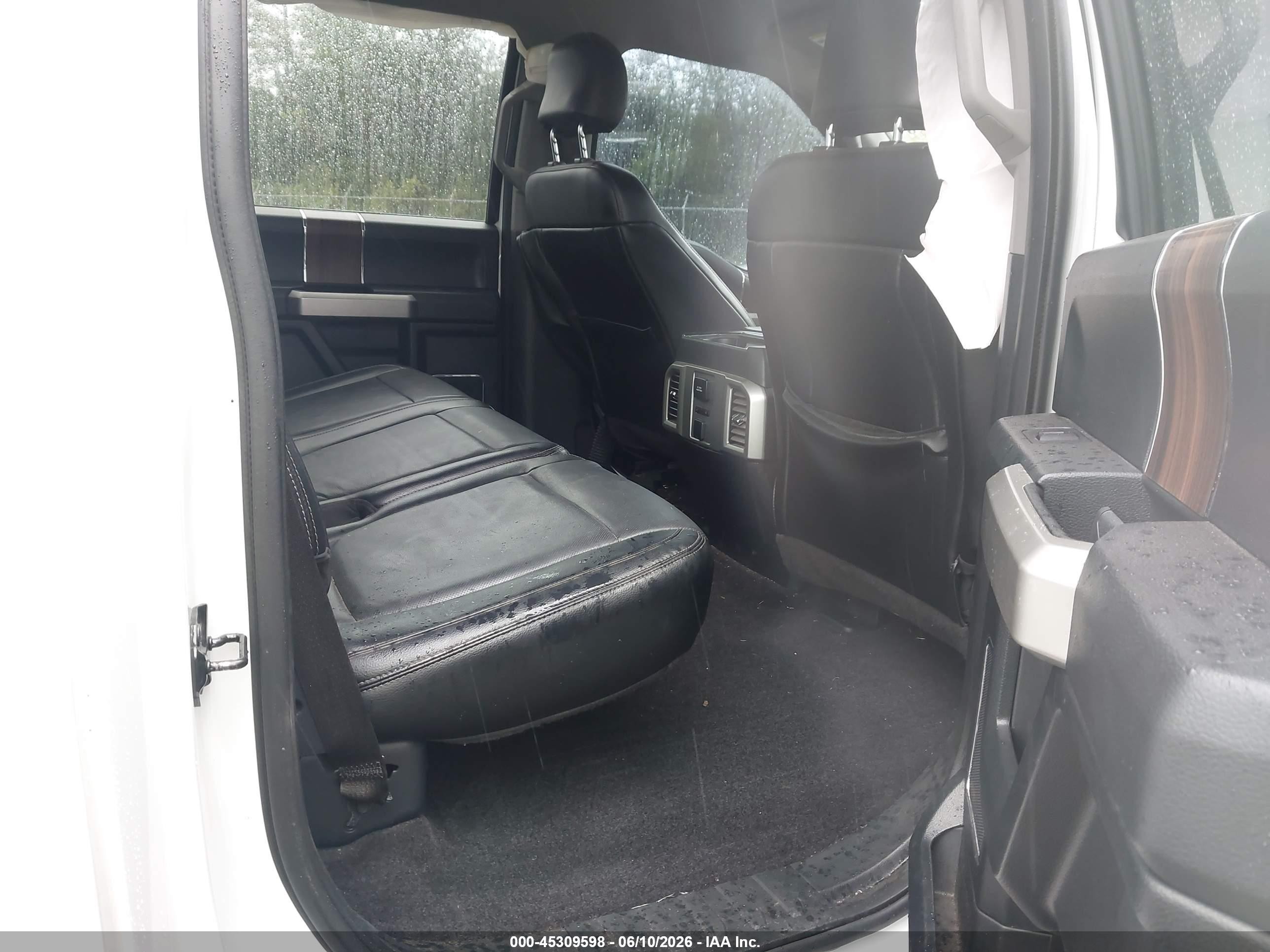 2015 Ford F-150 Lariat Белый vin: 1FTEW1EF2FFC03954