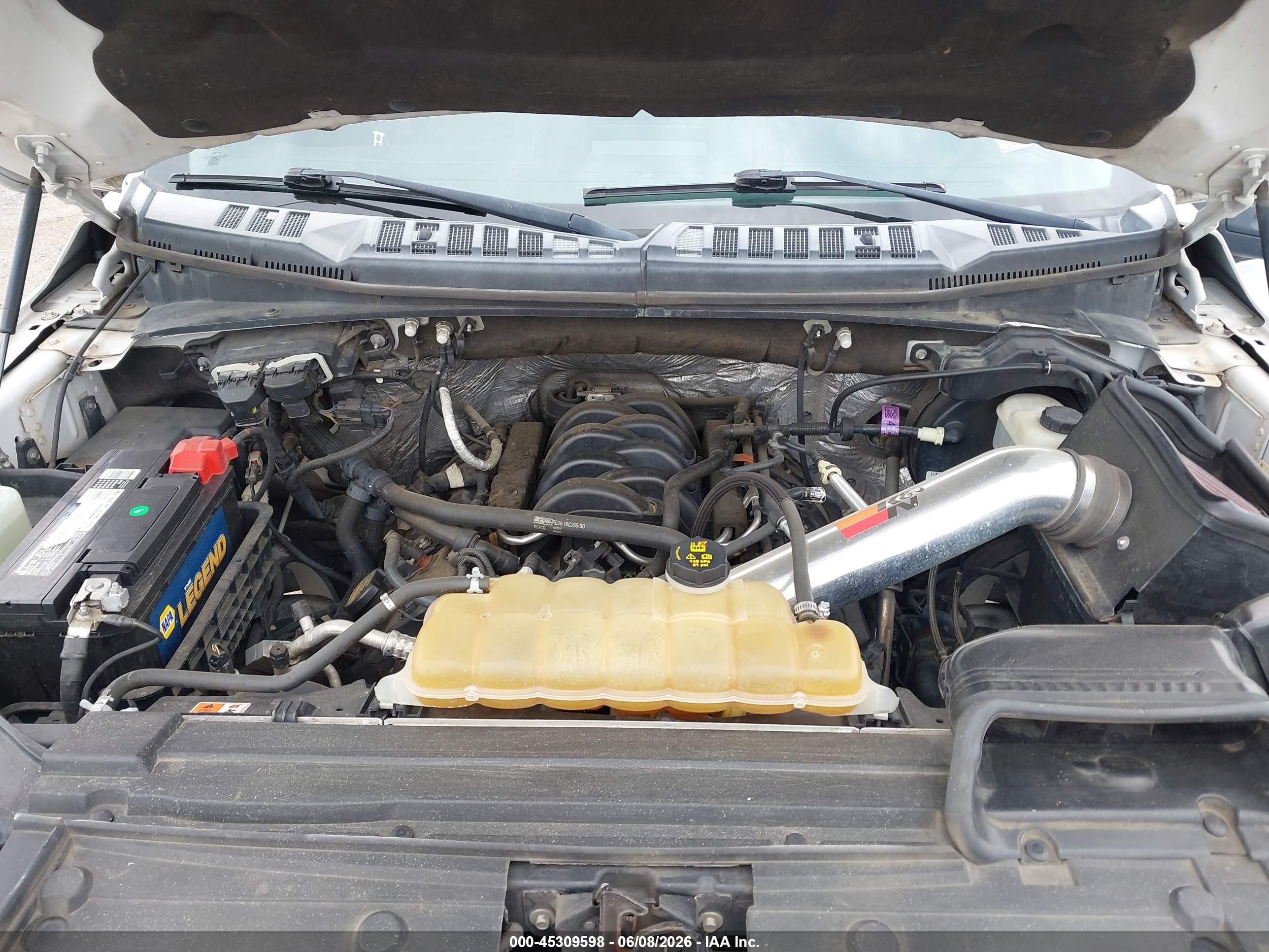 2015 Ford F-150 Lariat Белый vin: 1FTEW1EF2FFC03954