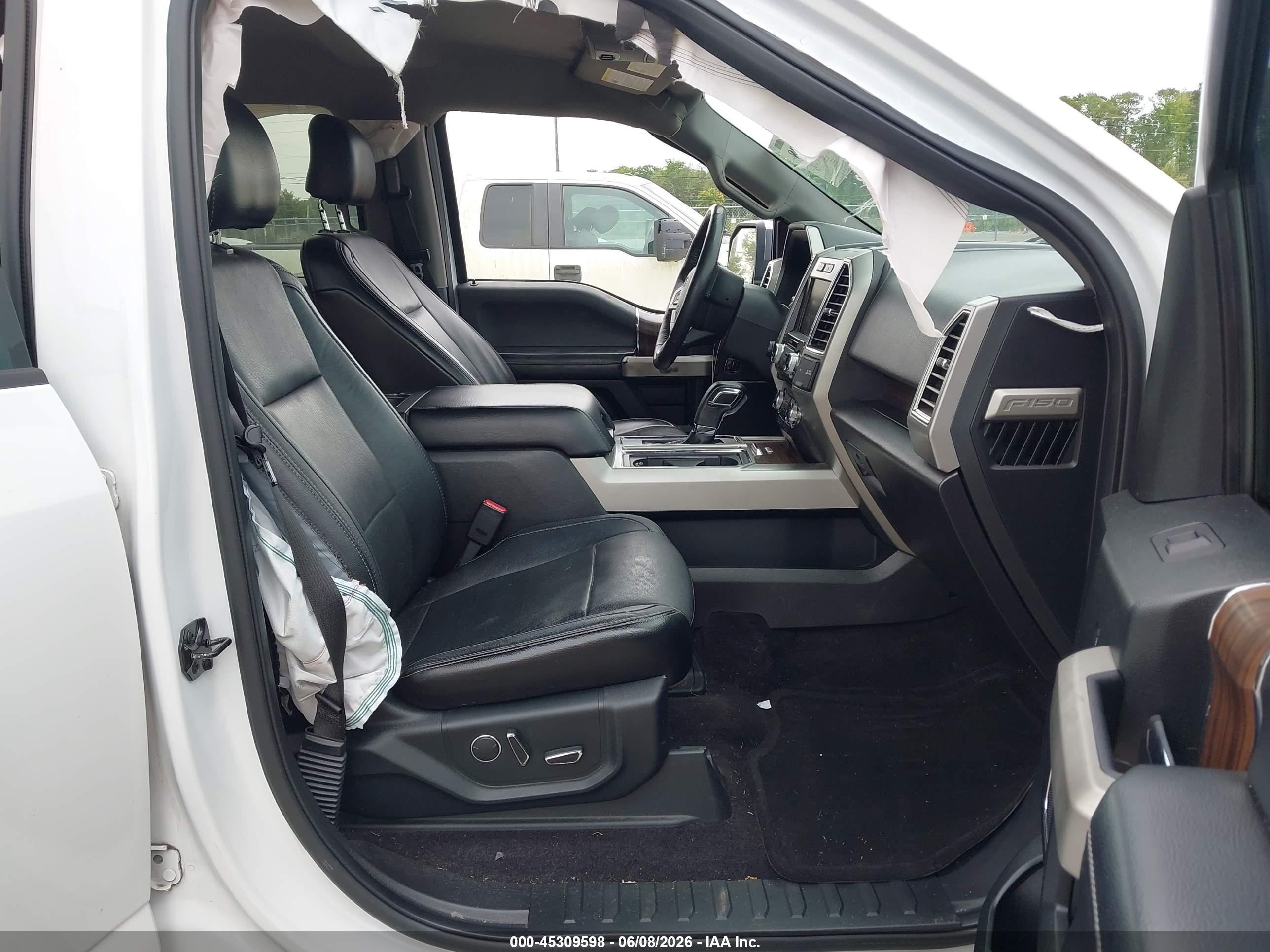 2015 Ford F-150 Lariat Белый vin: 1FTEW1EF2FFC03954