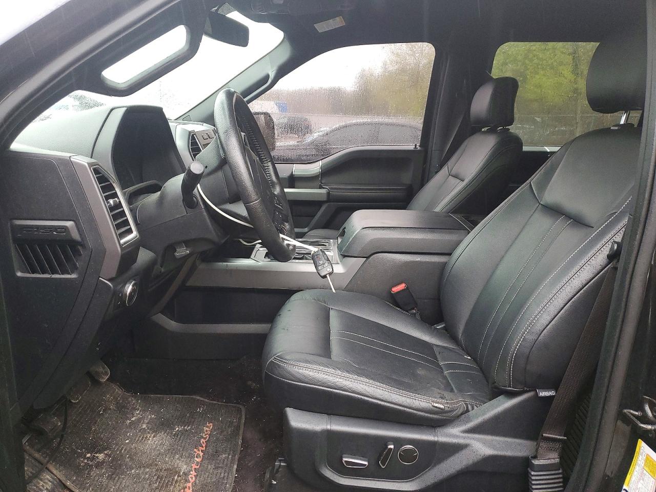 2015 Ford F150 Supercrew Black vin: 1FTEW1EF2FFC16266