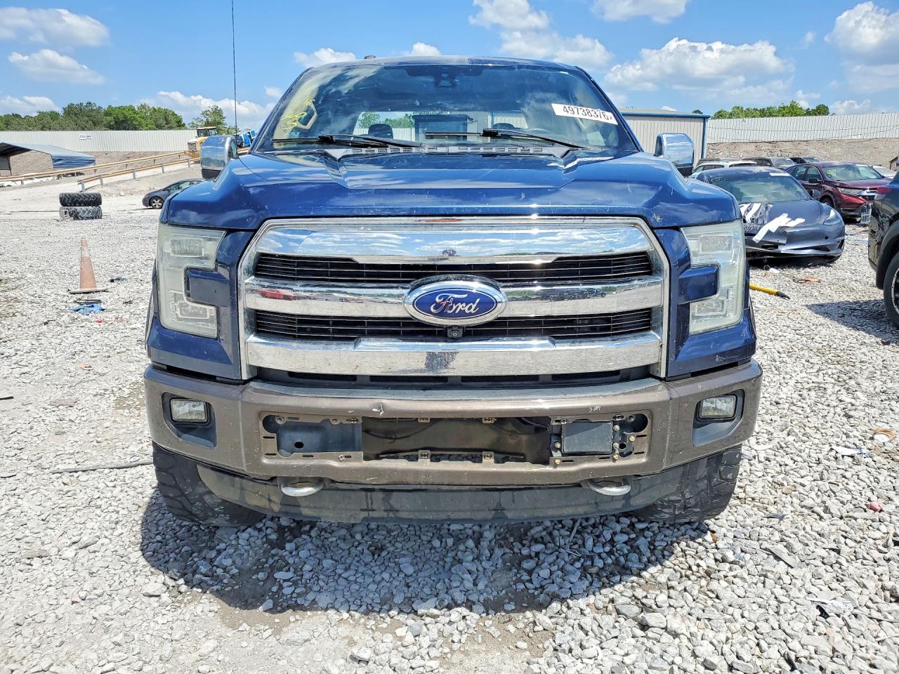 2015 Ford F150 Supercrew Blue vin: 1FTEW1EF2FFC26134