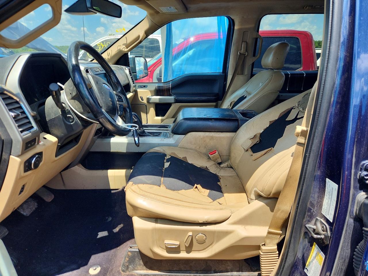 2015 Ford F150 Supercrew Blue vin: 1FTEW1EF2FFC26134
