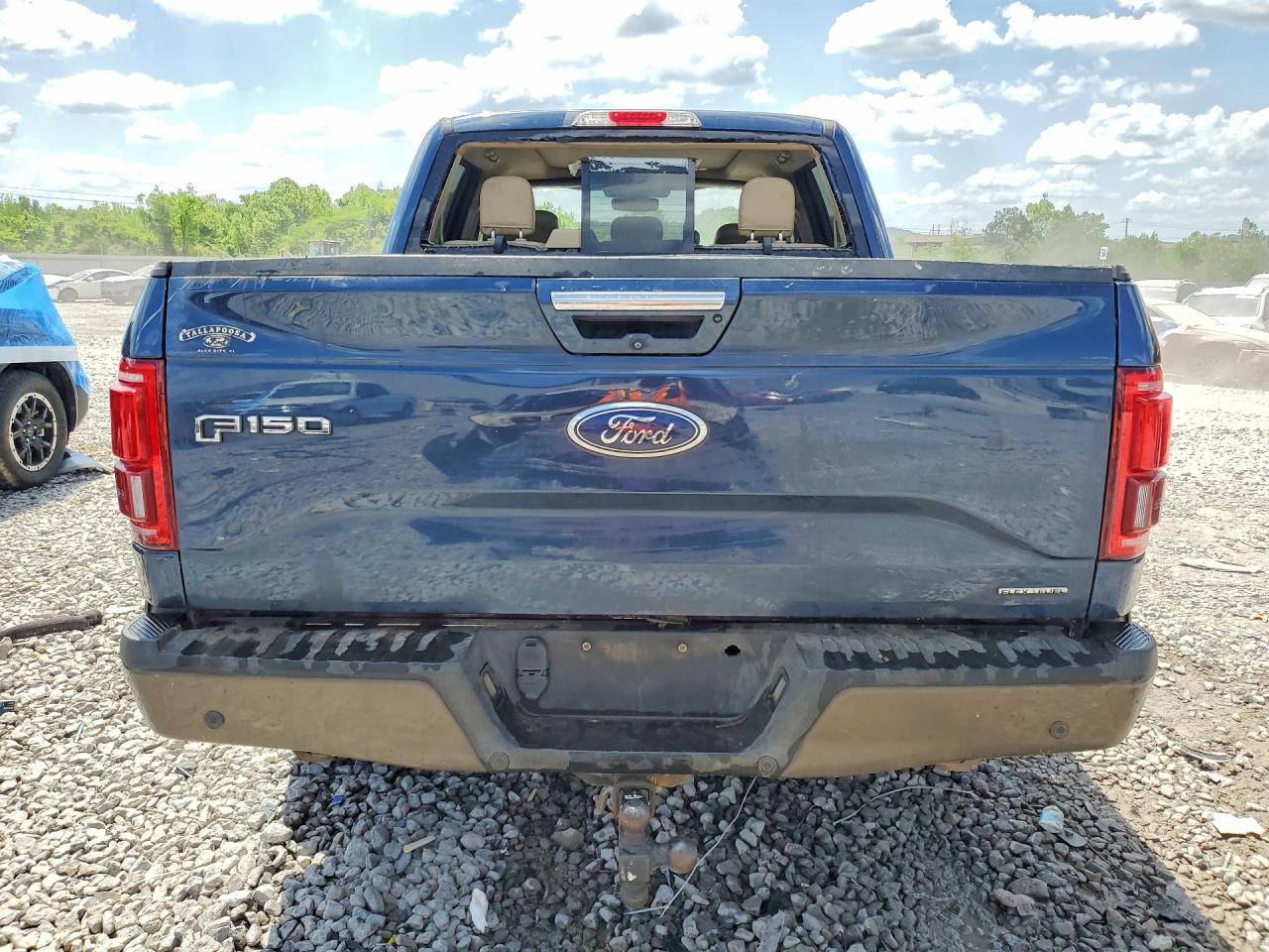 2015 Ford F150 Supercrew Blue vin: 1FTEW1EF2FFC26134