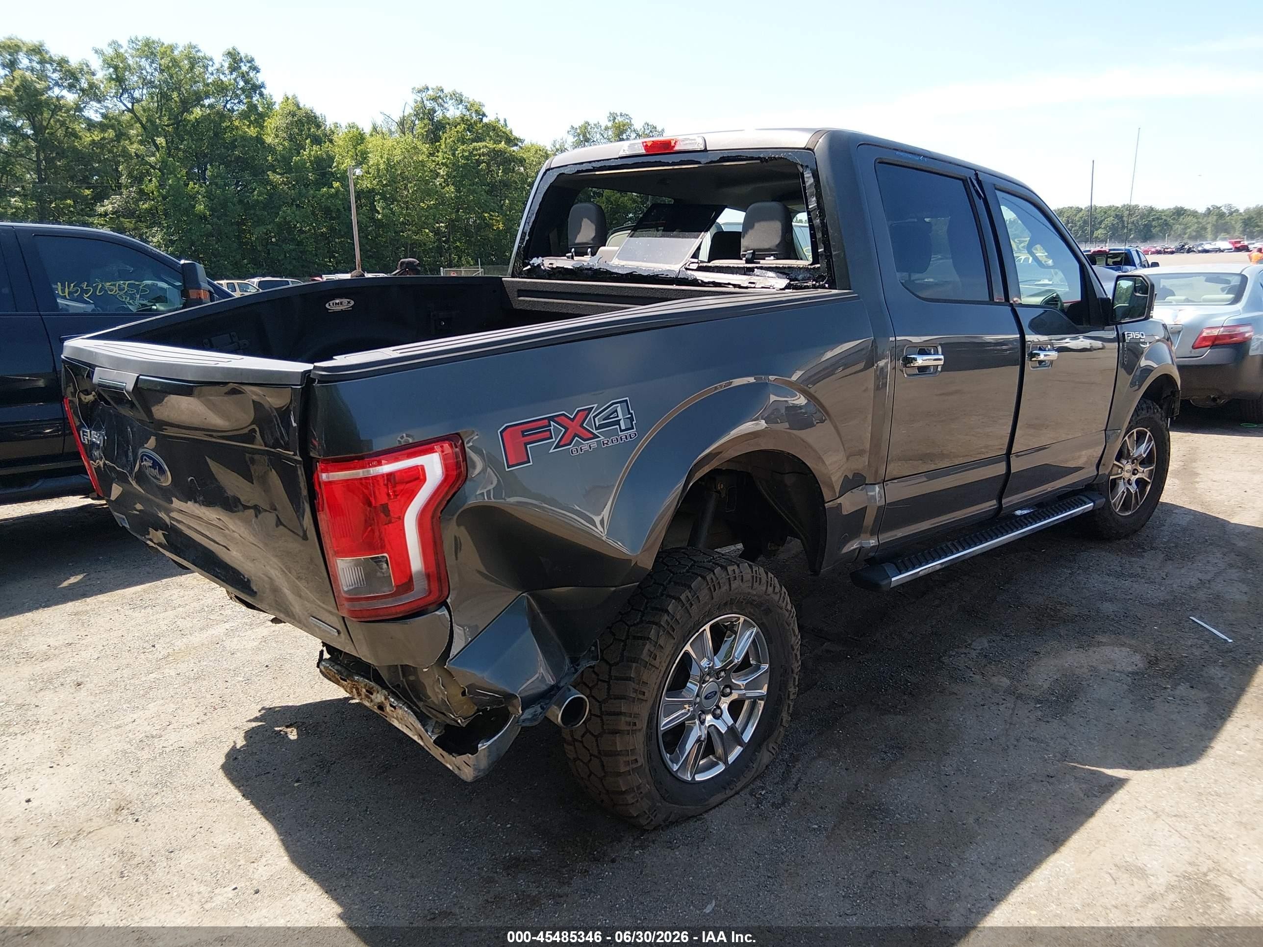2015 Ford F-150 King Ranch/lariat/platinum/xl/xlt Серый vin: 1FTEW1EF2FFC44925