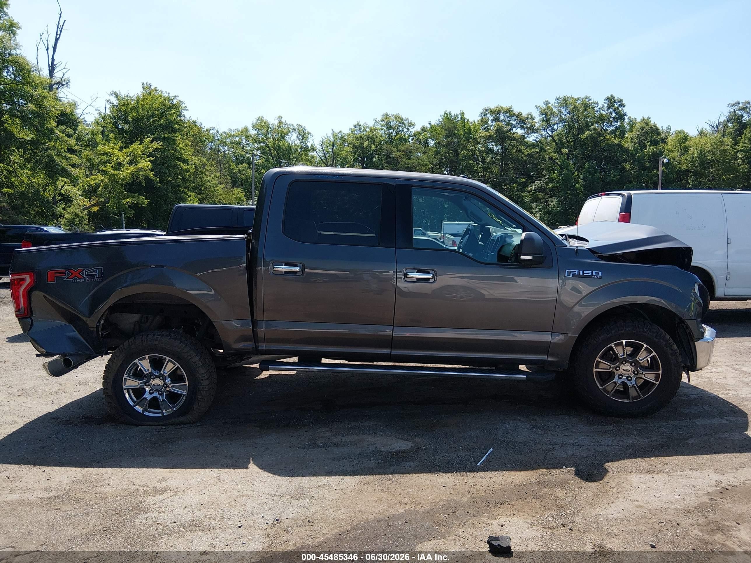 2015 Ford F-150 King Ranch/lariat/platinum/xl/xlt Серый vin: 1FTEW1EF2FFC44925