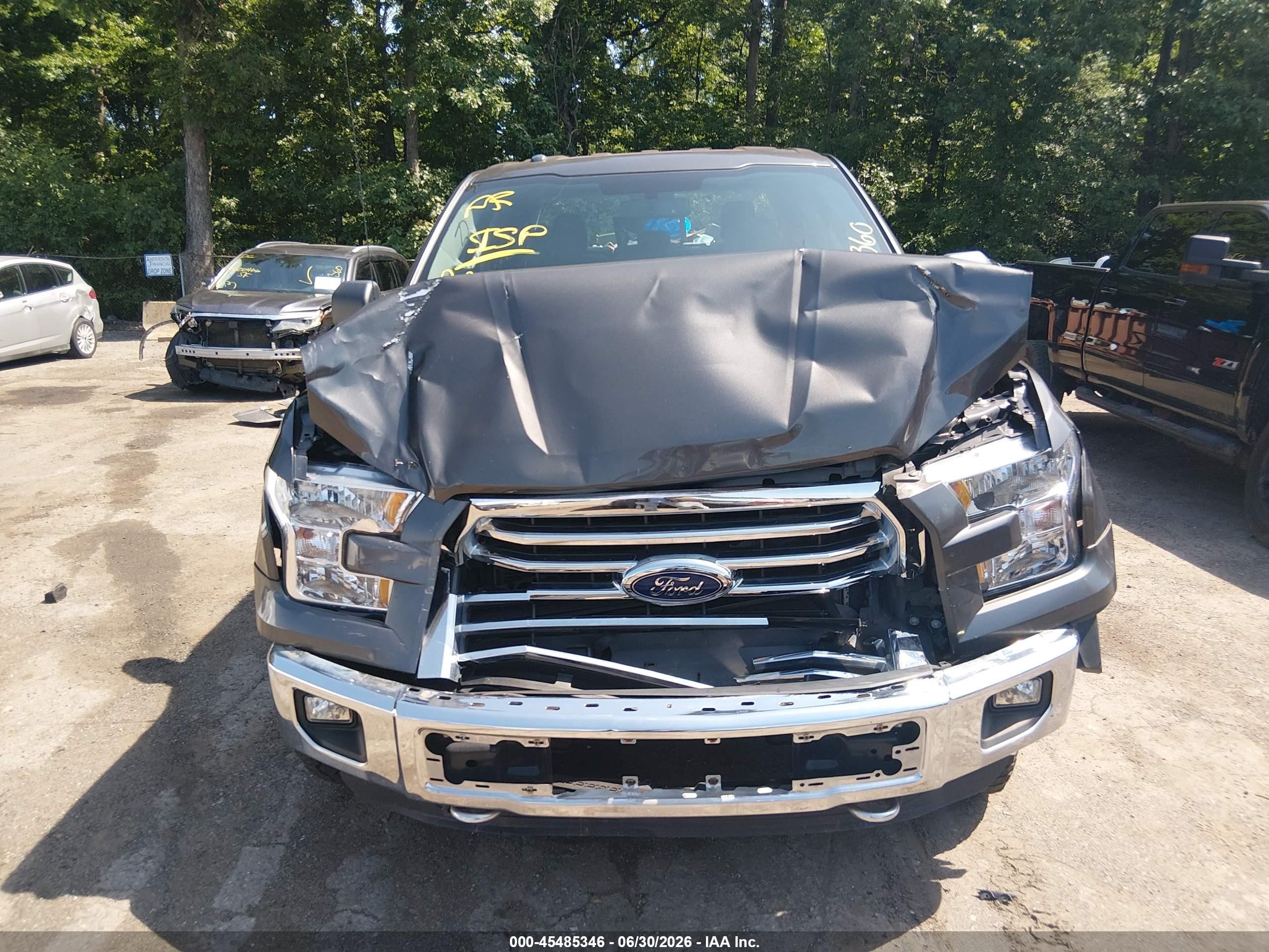 2015 Ford F-150 King Ranch/lariat/platinum/xl/xlt Серый vin: 1FTEW1EF2FFC44925