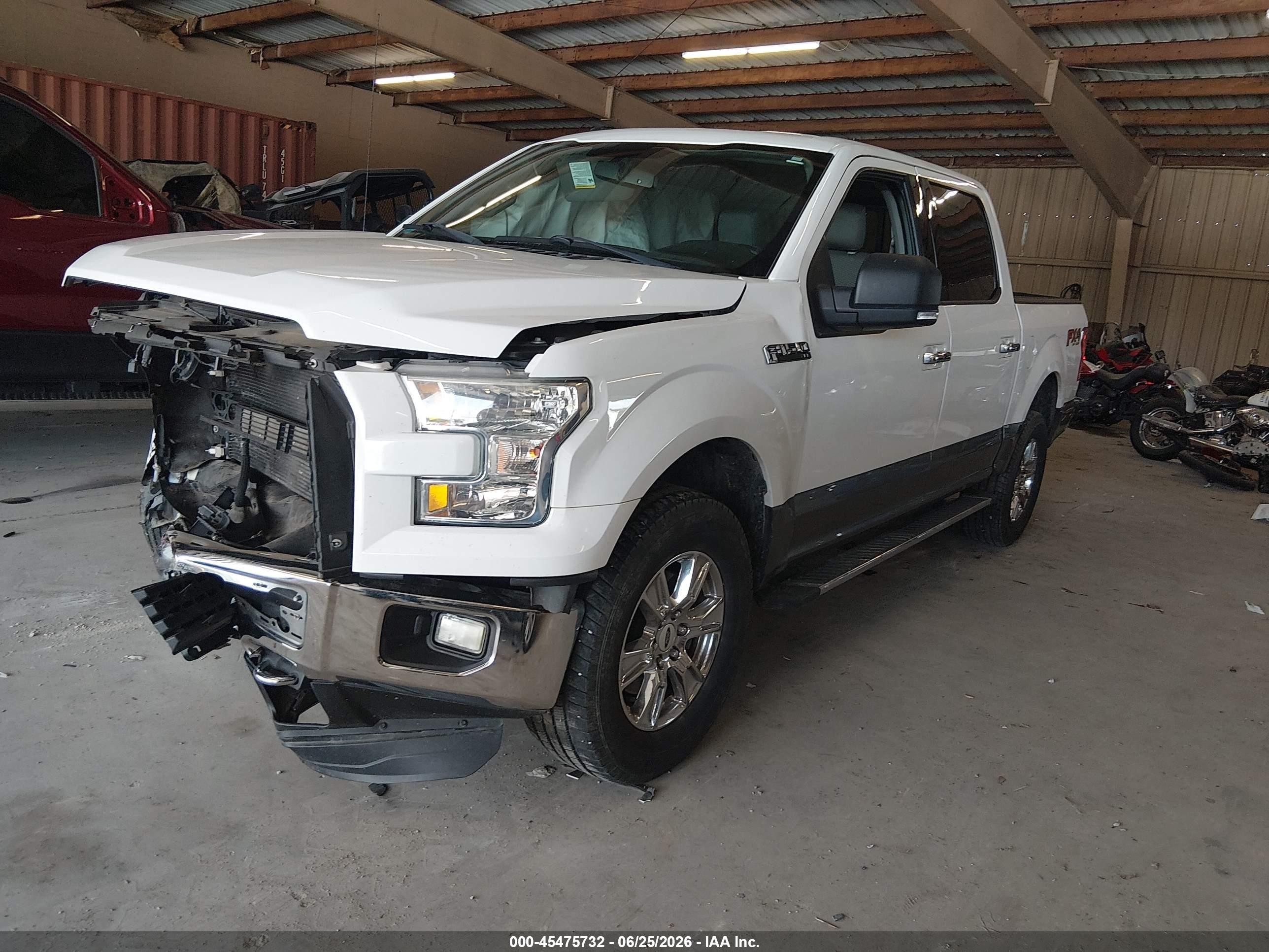 2015 Ford F-150 King Ranch/lariat/platinum/xl/xlt Белый vin: 1FTEW1EF2FFC85815