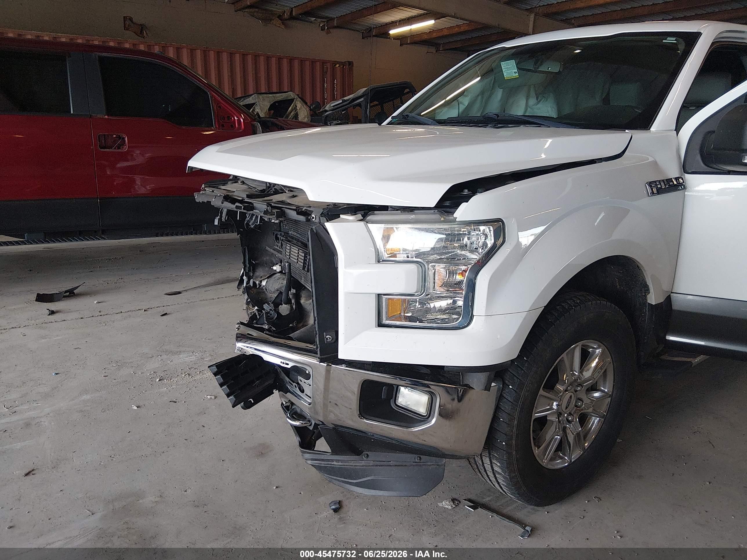 2015 Ford F-150 King Ranch/lariat/platinum/xl/xlt Белый vin: 1FTEW1EF2FFC85815