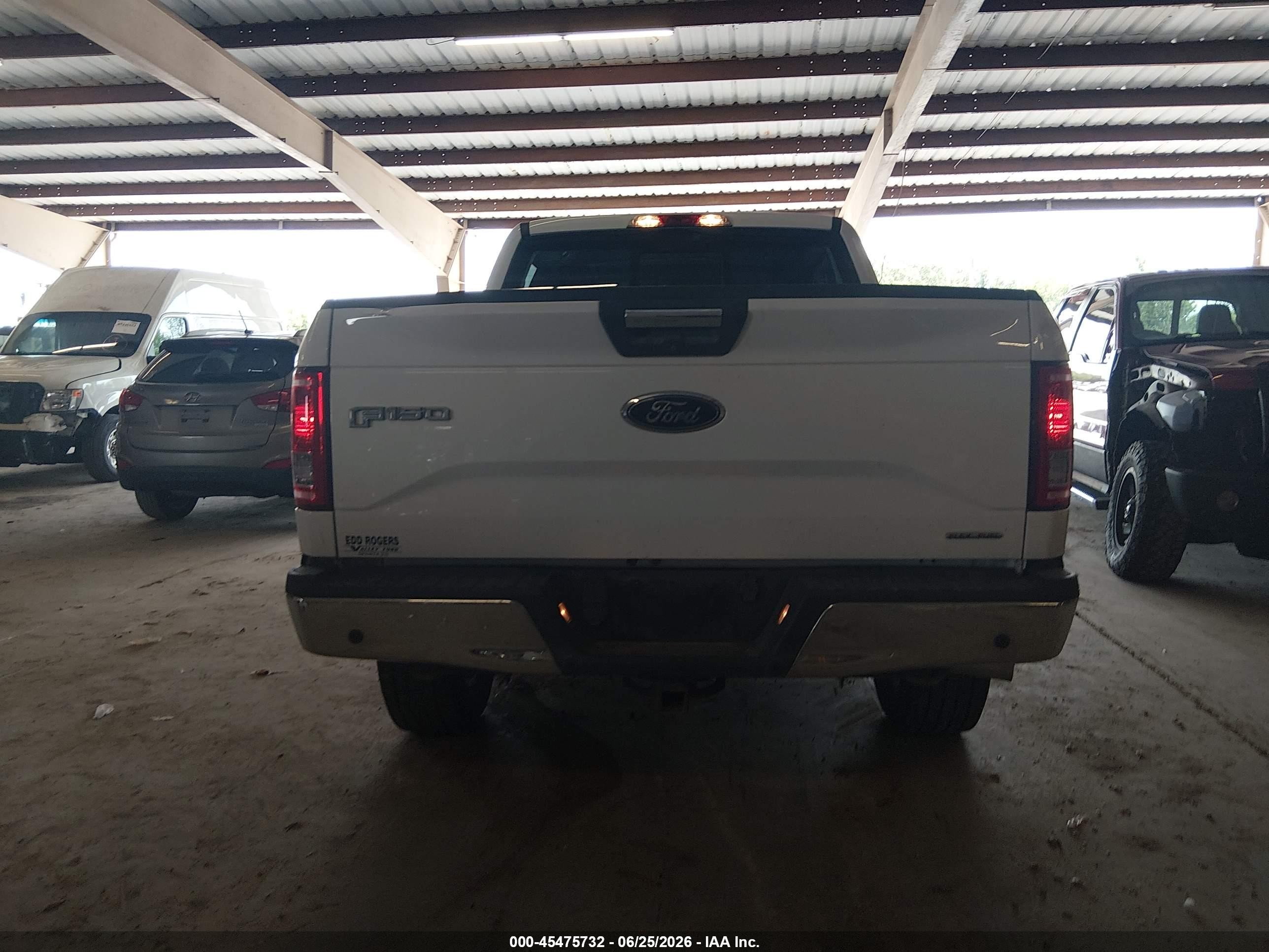 2015 Ford F-150 King Ranch/lariat/platinum/xl/xlt Белый vin: 1FTEW1EF2FFC85815