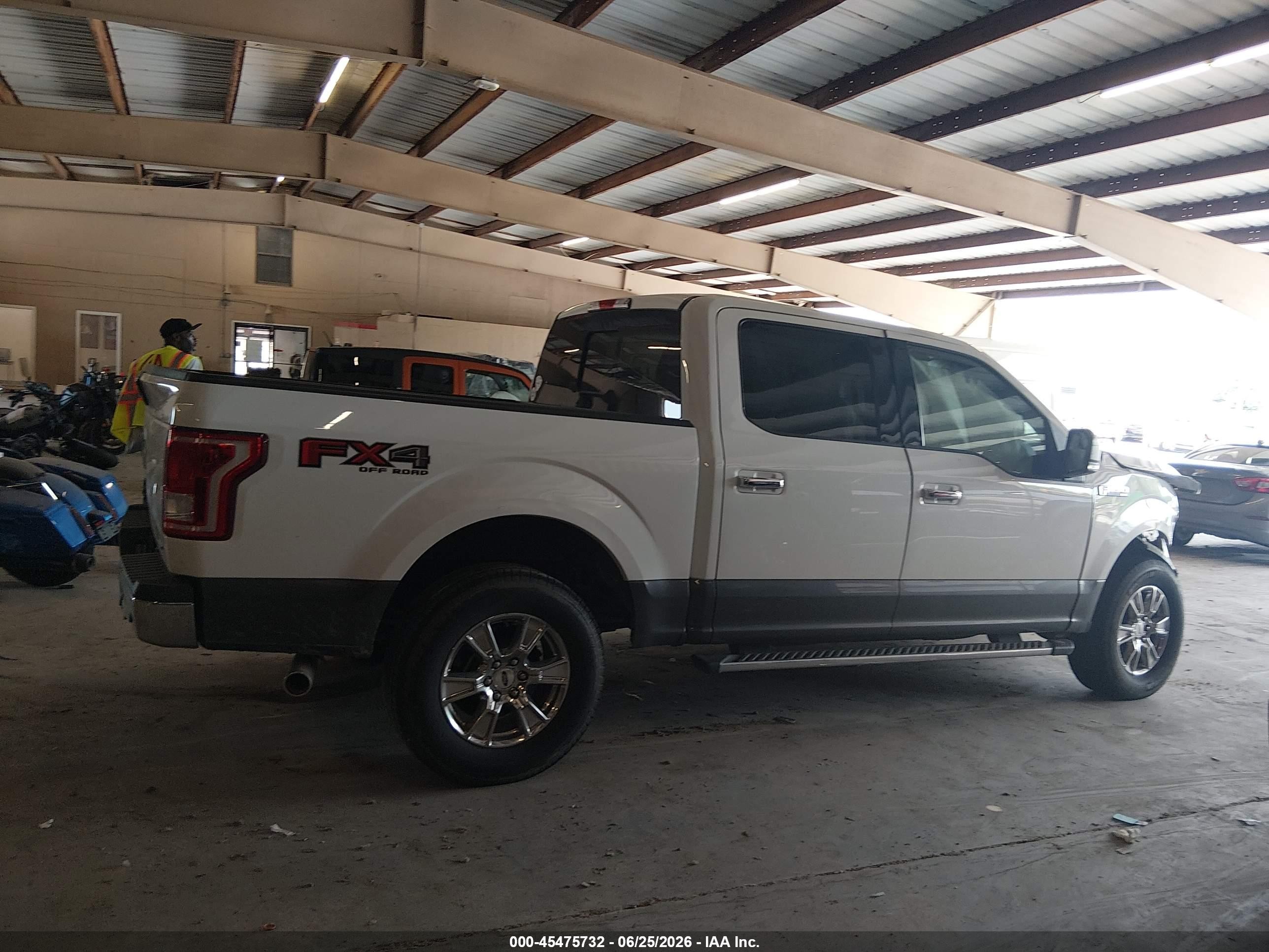 2015 Ford F-150 King Ranch/lariat/platinum/xl/xlt Белый vin: 1FTEW1EF2FFC85815