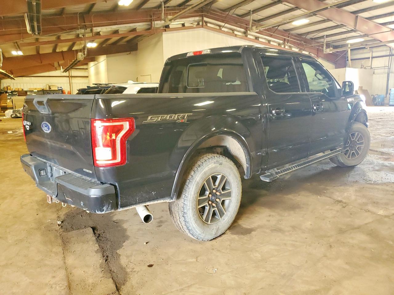 2015 Ford F150 Supercrew Black vin: 1FTEW1EF2FFC96247