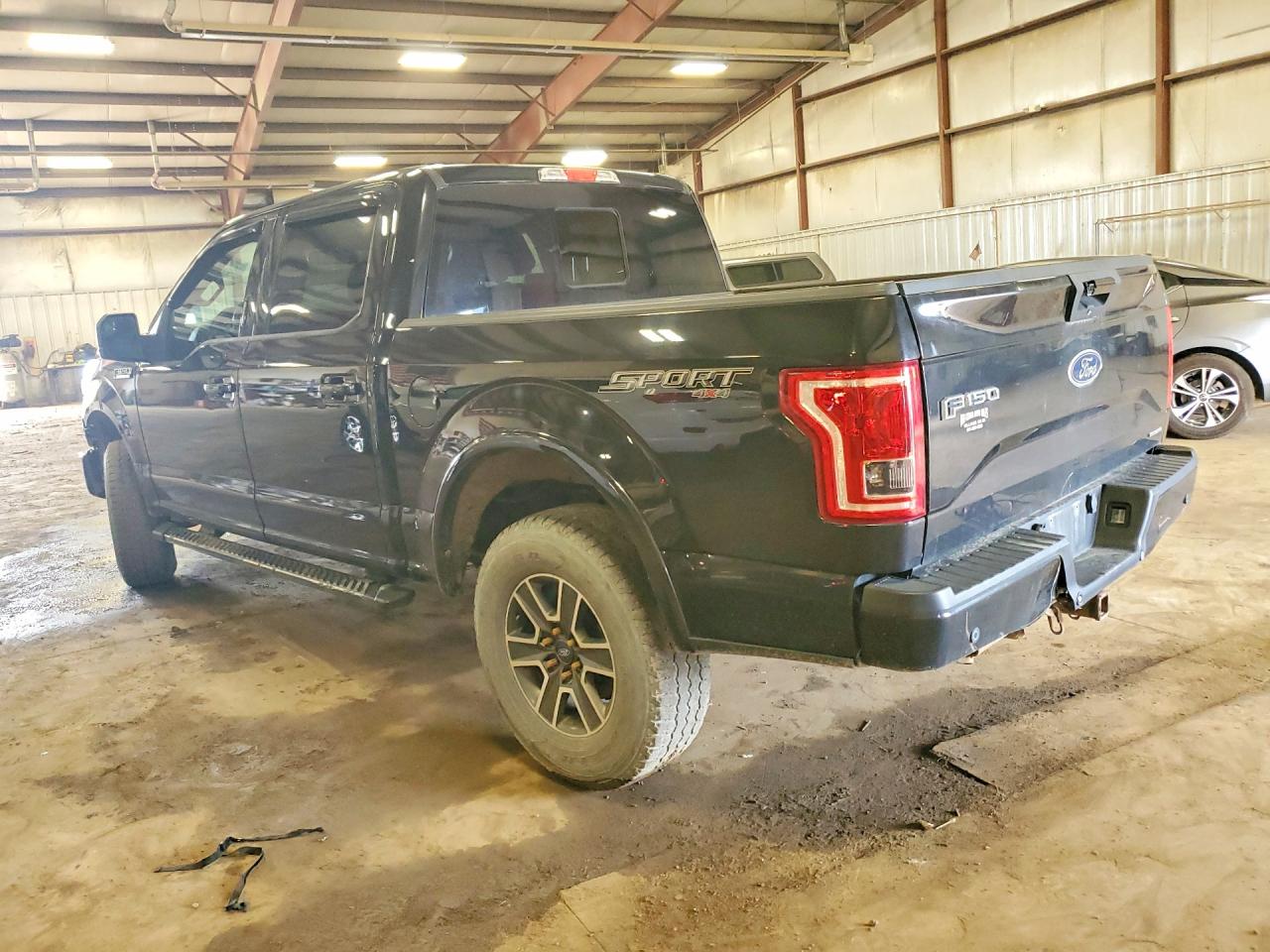 2015 Ford F150 Supercrew Black vin: 1FTEW1EF2FFC96247