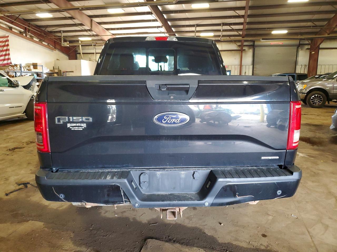 2015 Ford F150 Supercrew Black vin: 1FTEW1EF2FFC96247