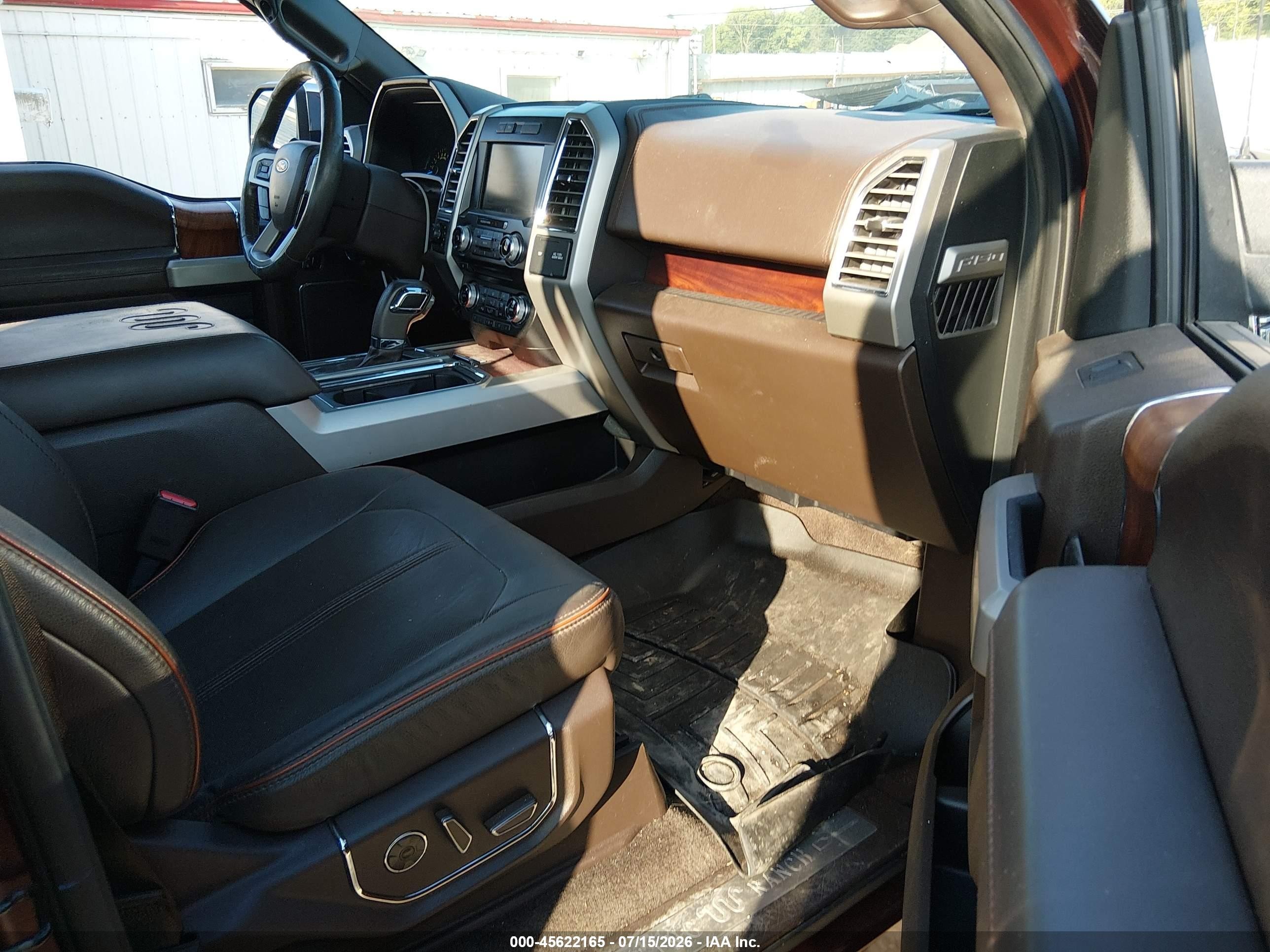 2015 Ford F-150 King Ranch Brown vin: 1FTEW1EF2FFD04718