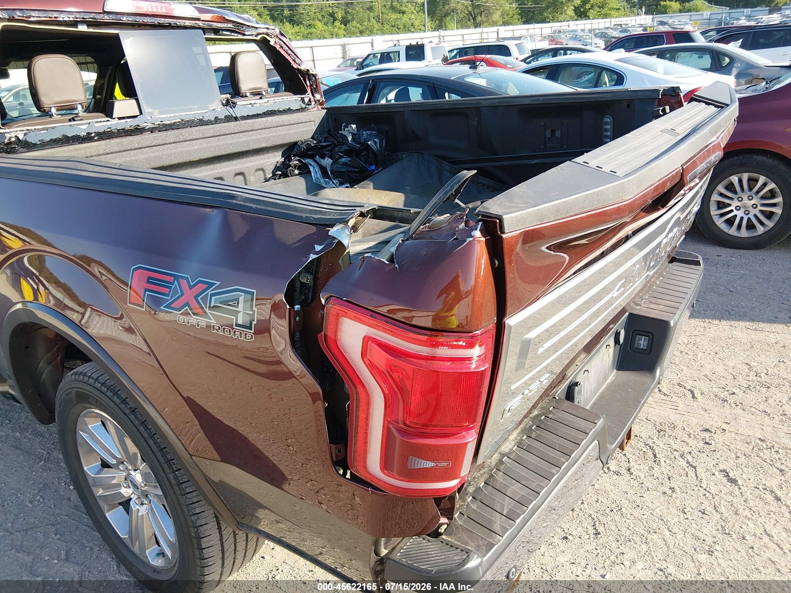 2015 Ford F-150 King Ranch Brown vin: 1FTEW1EF2FFD04718