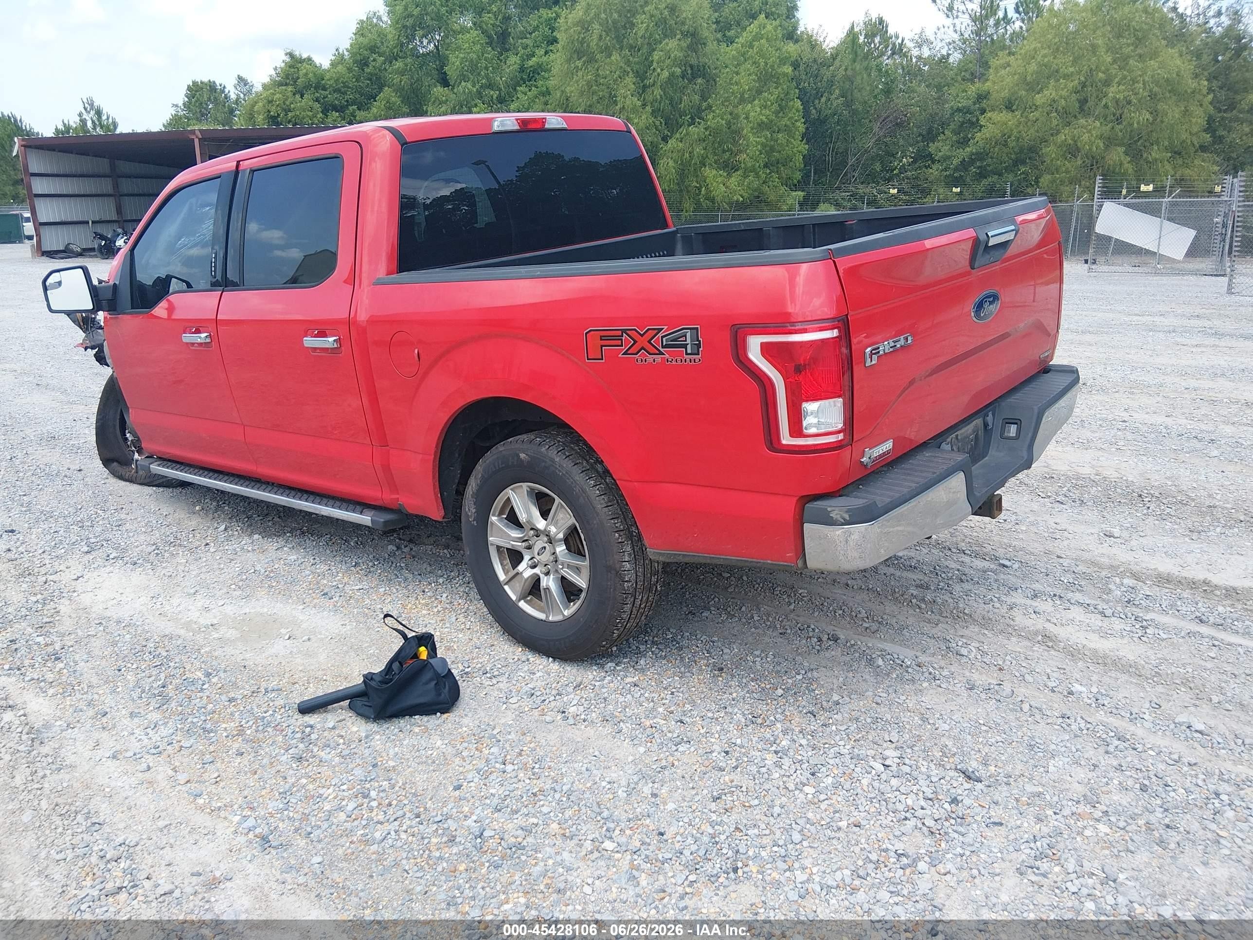 2015 Ford F-150 King Ranch/lariat/platinum/xl/xlt Red vin: 1FTEW1EF2FKD04726